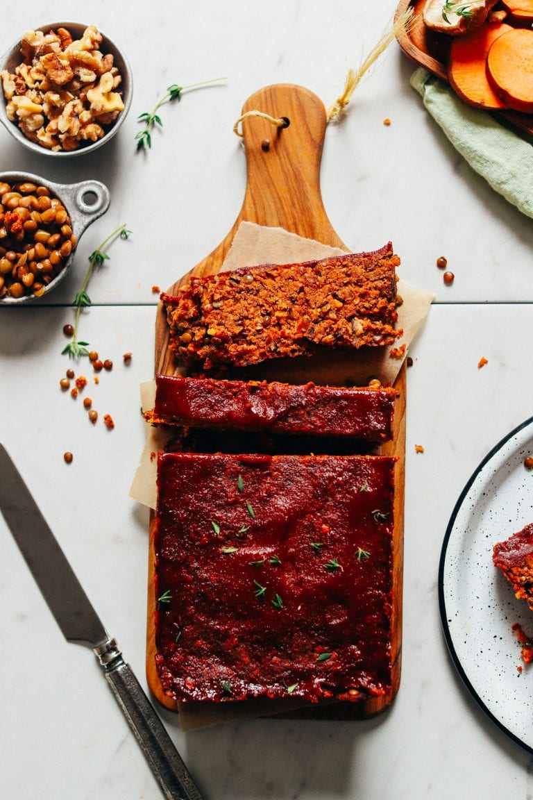 Lentil meatloaf