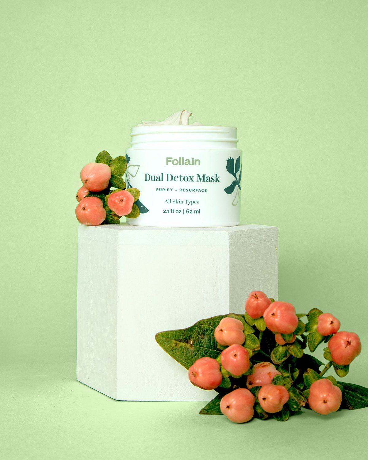 Face Masks: Follain Dual Detox Mask